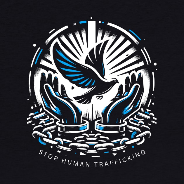 United Against Human Trafficking by Xeire